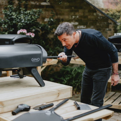 Gino 12" Smooth Pizza Oven Peel