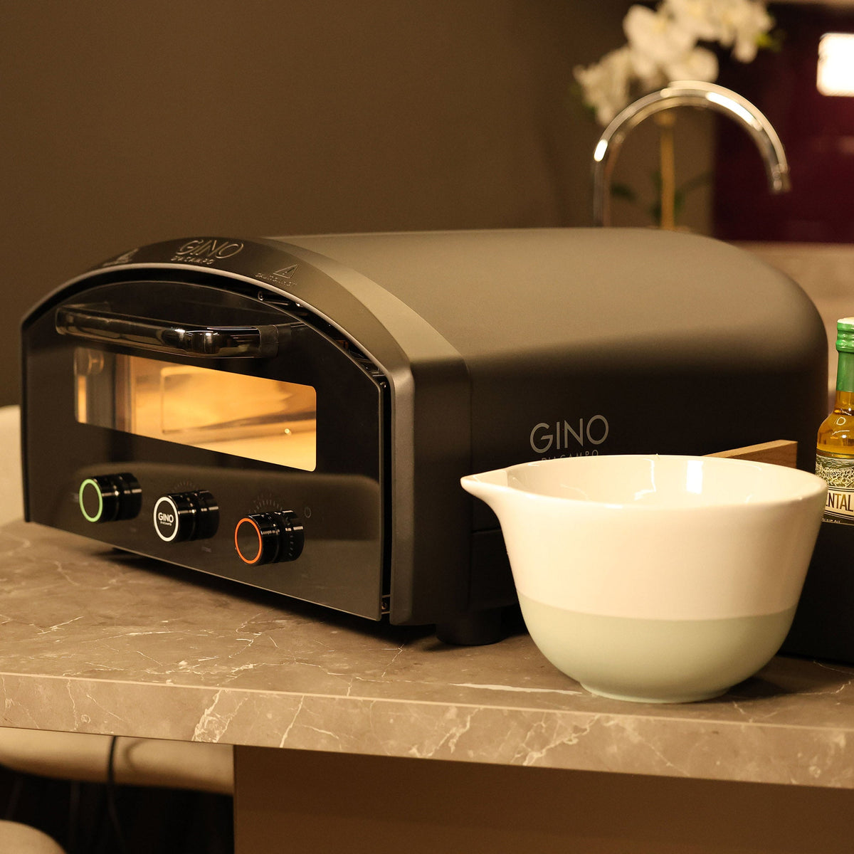 Gino Electro - 13" Rapid Heat Electric Pizza Oven