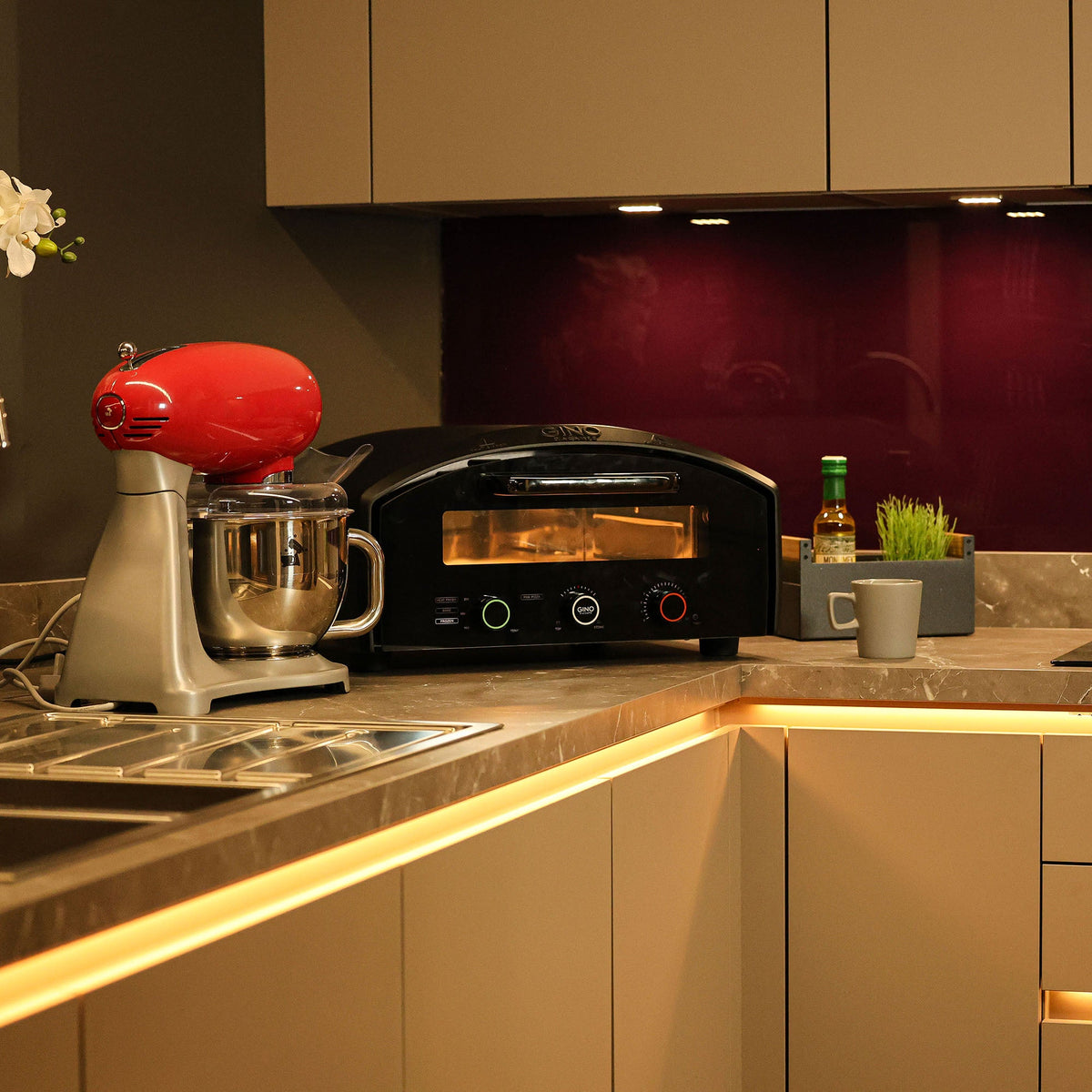 Gino Electro - 13" Rapid Heat Electric Pizza Oven
