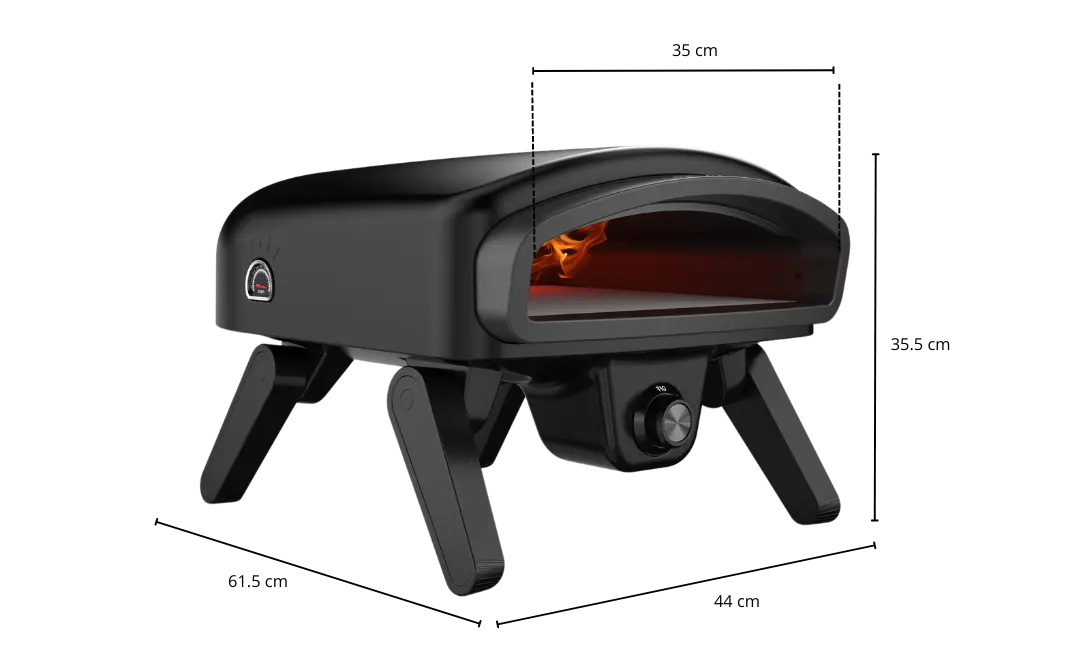 Nero 14 - Nero Cooking draagbare gas pizza oven