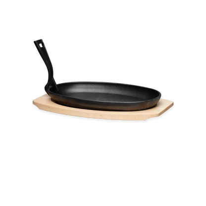 Cast Iron Pan nero pizza