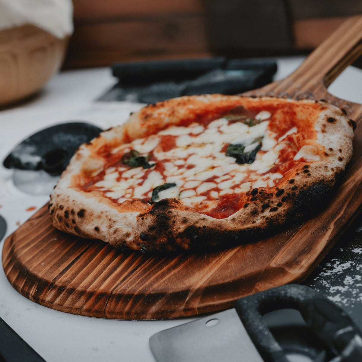 Gino Wooden Pizza Serving Board