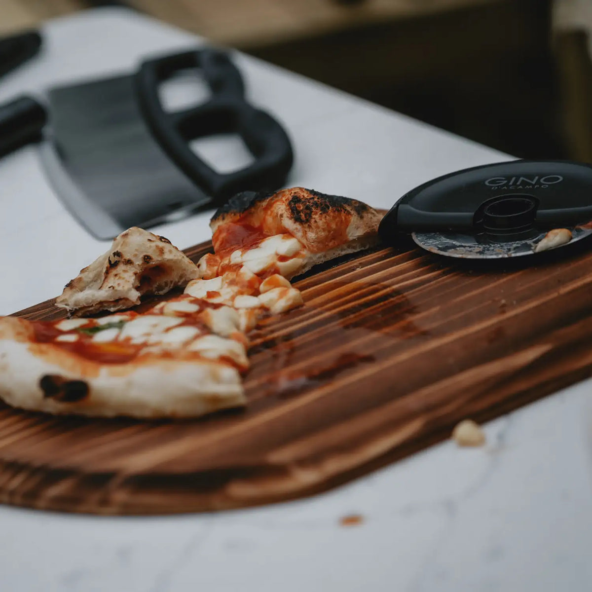 Gino Wooden Pizza Serving Board