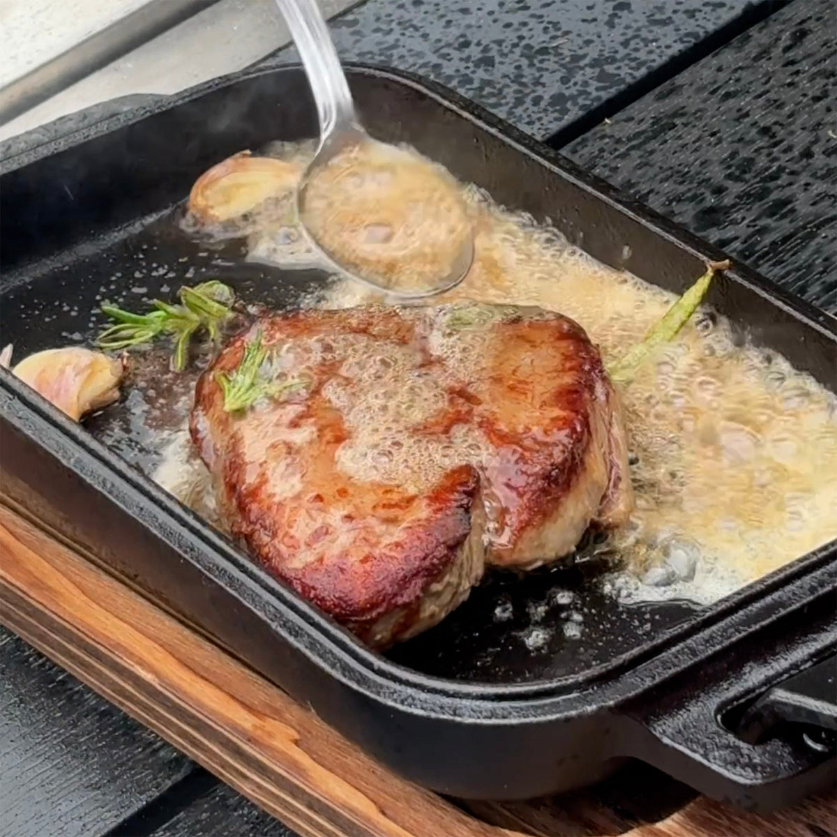 Gino Cast Iron Griddle Pan & Skillet Pan Set