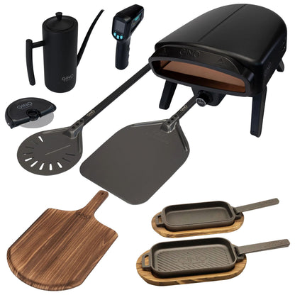 Gino Gas Pizza Oven Super Bundle Includes 7 Accessories Free